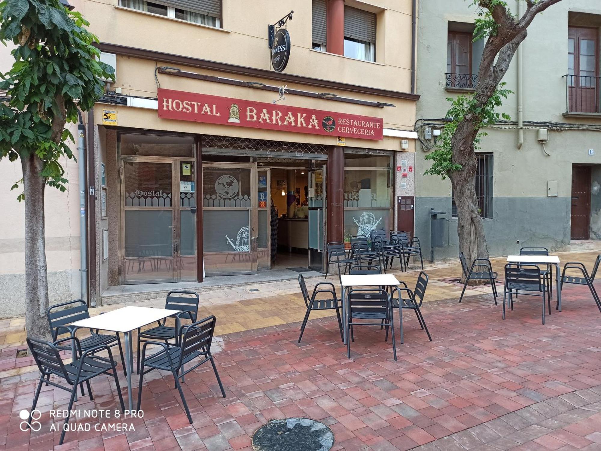 Hostal Restaurante Baraka Alagón 外观 照片